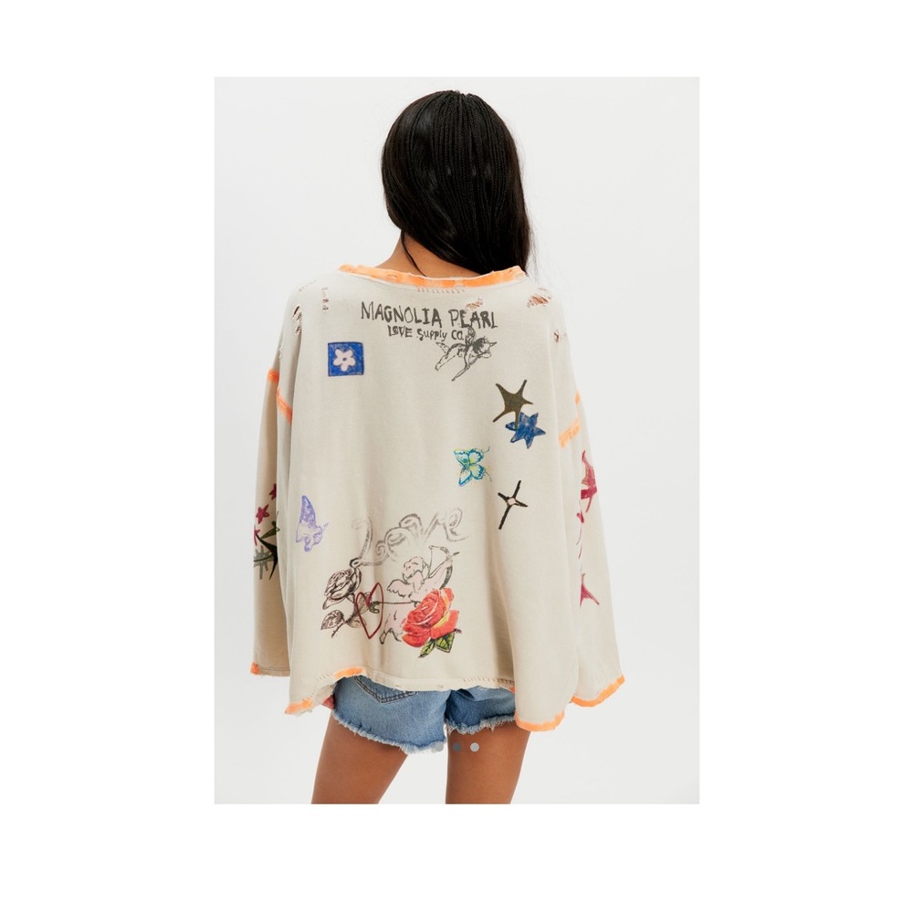 Magnolia Pearl Painting Clouds Hermosa Sweatshirt - Picture 2 of 13